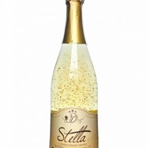 PENINA STELLA Z OKUSOM PIŠEČKE MARELICE IN ZLATIMI LISTIČI 0,75l