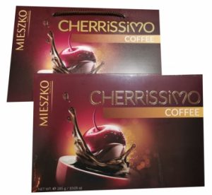 Cherrissimo Coffee Bonboniera z okusom Kave
