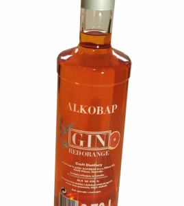 GIN RDEČA POMARANČA 40% 0,7l ALKOBAP