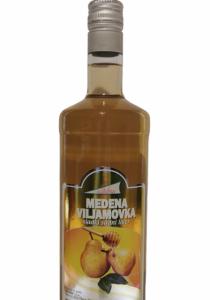 MEDENA VILJAMOVKA LIKER Z KRHLJI 25% 1l