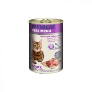 PREM M Meat Menu Adult Gov./Teletina/Pišč. 400g konz(FTN00019)