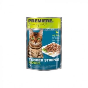 PREM M Tender Stripes Račka 85g vrečka(FTN00030)