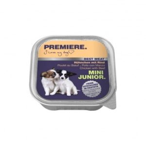 PREMIERE Best Meat Junior Mini Pišč./Goved. 100g ALU-pak (FTN00151)
