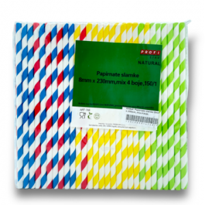 SLAMICE BIO BARVNE MIX 150/1