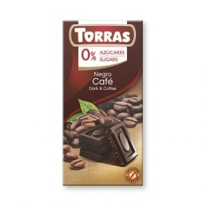 TEMNA ČOKOLADA S KAVO, 75G