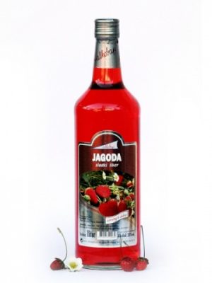 VODKA JAGODA 20% 1l ALKOBAP