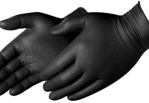 Zaščitne rokavice za mehanike Črne Diamant X-GRIP - 50 kom
