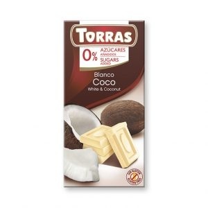 BELA ČOKOLADA S KOKOSOM, 75G