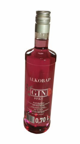 GIN MALINA PINKY 40% 0,7l ALKOBAP