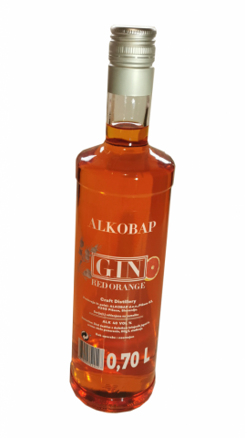 GIN RDEČA POMARANČA 40% 0,7l ALKOBAP