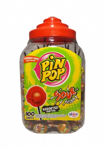 LIZIKA PIN POP SUPER SOUR ASSORT 100/1