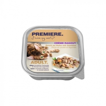PREM M Creme Ragout Adult Pišč./Zelenjava 100g ALU-pak(FTN00065)