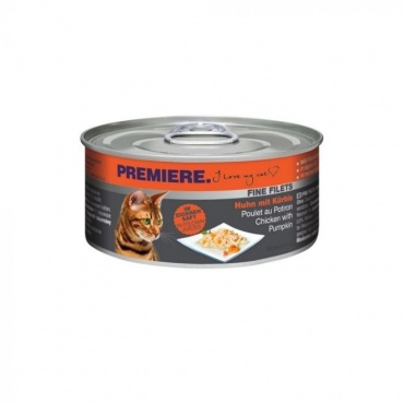 PREM M Fine Filets Piščanec/Buča 80g konz(FTN00045)