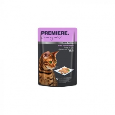 PREM M Fine Filets Piščanec/Tuna 100g vrečka(FTN00037)