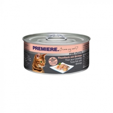 PREM M Fine Filets Tunina/Kozice 80g konz(FTN00044)