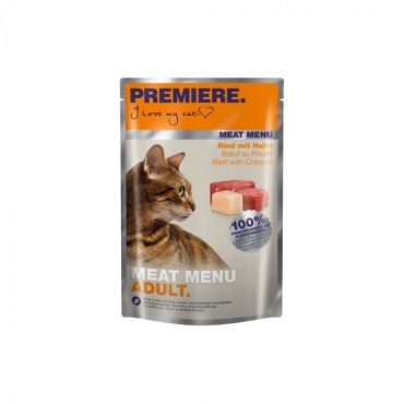PREM M Meat Menu Adult Govedina/Perutnina 85g vrečka(FTN00025)