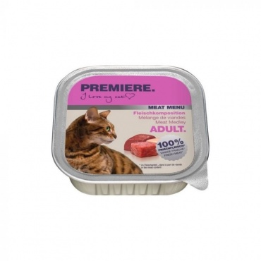 PREM M Meat Menu Adult Mesna sestavlj. 100g ALU-pak(FTN00009)