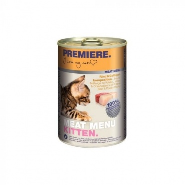PREM M Meat Menu Kitten Govedina/Perutnina 400g konz(FTN00013)