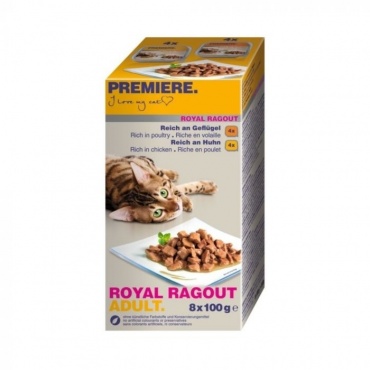 PREM M Royal Ragout Adult multipack 8x100g(FTN00057)