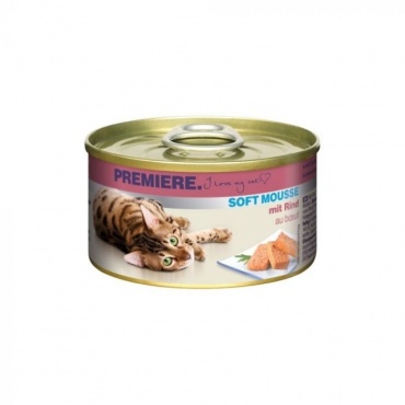 PREM M Soft Mousse Govedina 85g konz(FTN00049)