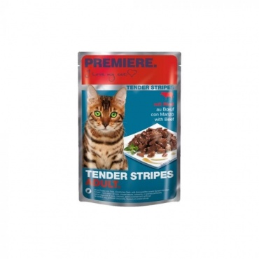 PREM M Tender Stripes Govedina 85g vrečka(FTN00033)