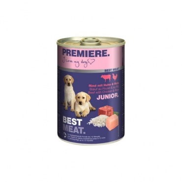 PREM P Best Meat Junior Gov./Pišč./Riž 400g konz(FTN00157)