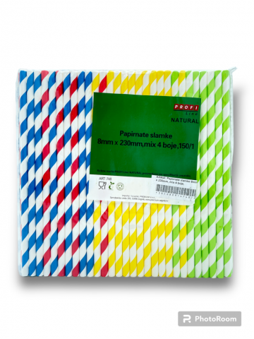 SLAMICE BIO BARVNE MIX 150/1