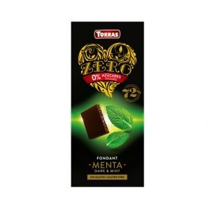 TEMNA ČOKOLADA S SLADILOM IN METO, 100G