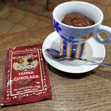 VROČA ČOKOLADA 45gr, temna čokolada