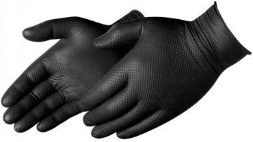 Zaščitne rokavice za mehanike Črne Diamant X-GRIP - 50 kom