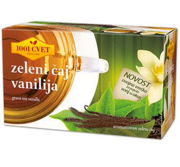 Zeleni čaj – vanilija  40gr